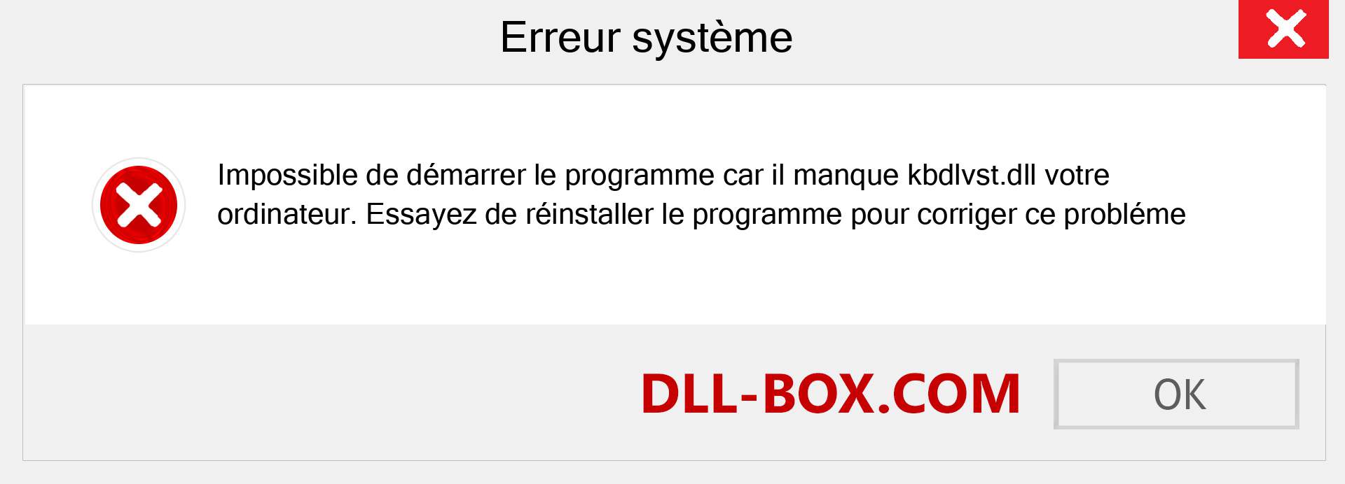 Le fichier kbdlvst.dll est manquant ?. Télécharger pour Windows 7, 8, 10 - Correction de l'erreur manquante kbdlvst dll sur Windows, photos, images